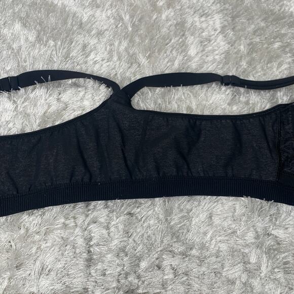 Victoria's Secret Sport Black Gray Knockout Front Close 38D - Picture 4 of 7